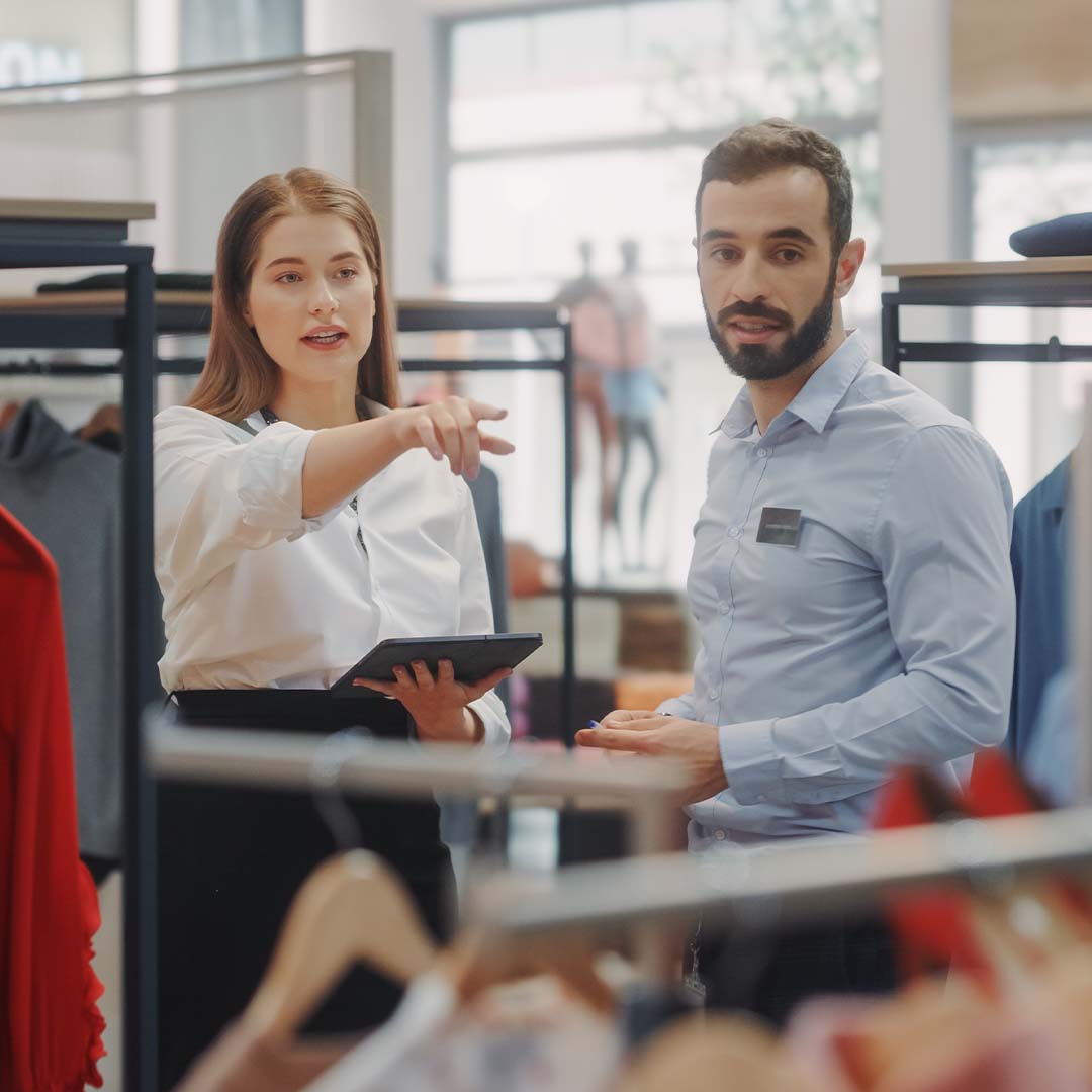 Retail staff ready for holiday rush